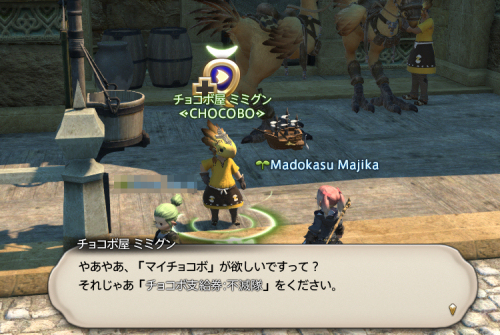 Ff14 マイチョコボげっと Reject4