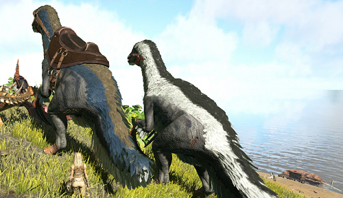 Ark テリジノサウルスのテイム Reject4