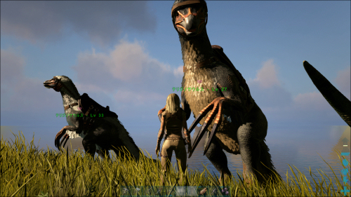 Ark テリジノサウルスのテイム Reject4