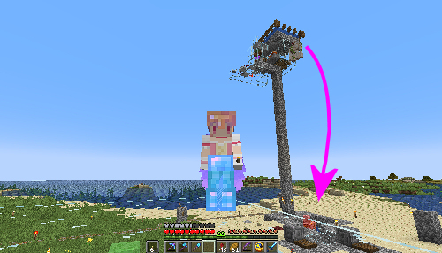 マイクラ スポーンチャンクにゴーレムトラップを作って常時稼働させたい Java版 Reject4